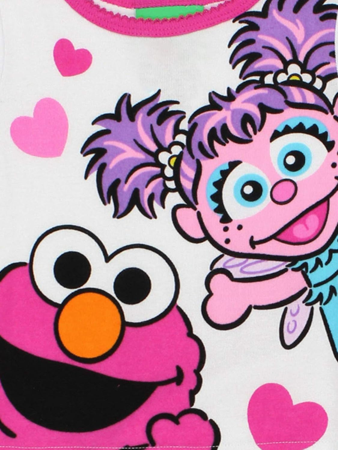 Elmo and Abby Cadabby Toddler Girls Cotton Pajamas Set
