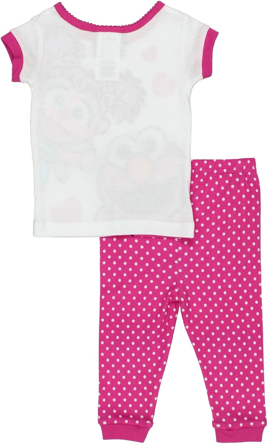 Elmo and Abby Cadabby Toddler Girls Cotton Pajamas Set